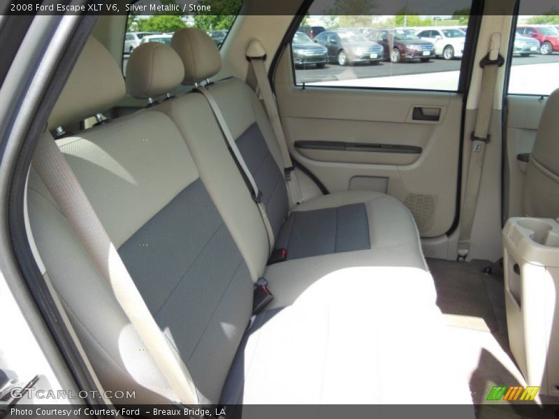 Silver Metallic / Stone 2008 Ford Escape XLT V6