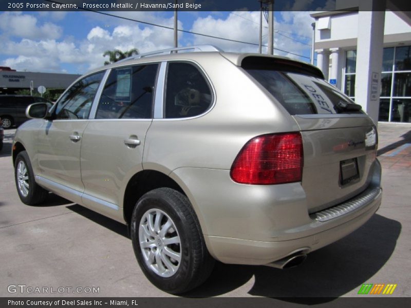 Prosecco Metallic / Havanna/Sand Beige 2005 Porsche Cayenne