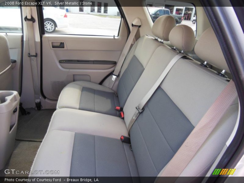 Silver Metallic / Stone 2008 Ford Escape XLT V6