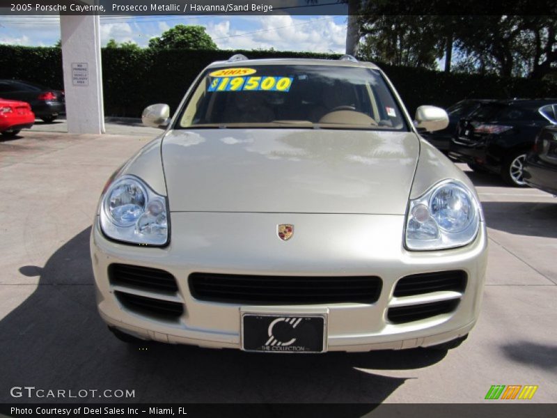 Prosecco Metallic / Havanna/Sand Beige 2005 Porsche Cayenne