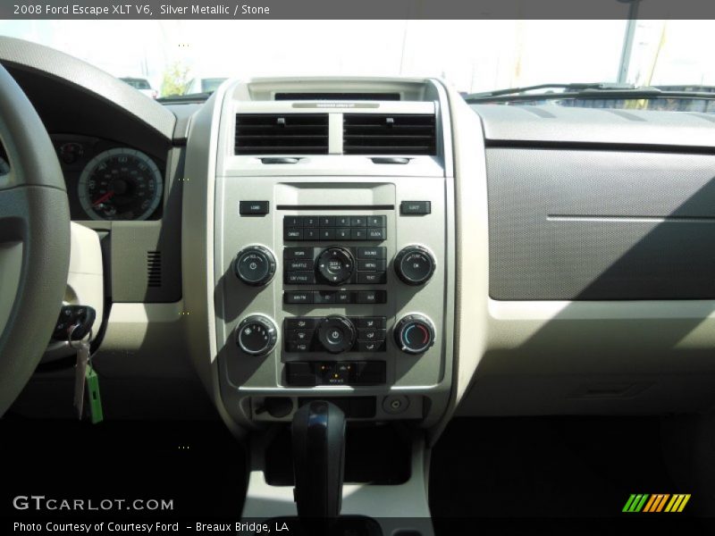 Silver Metallic / Stone 2008 Ford Escape XLT V6