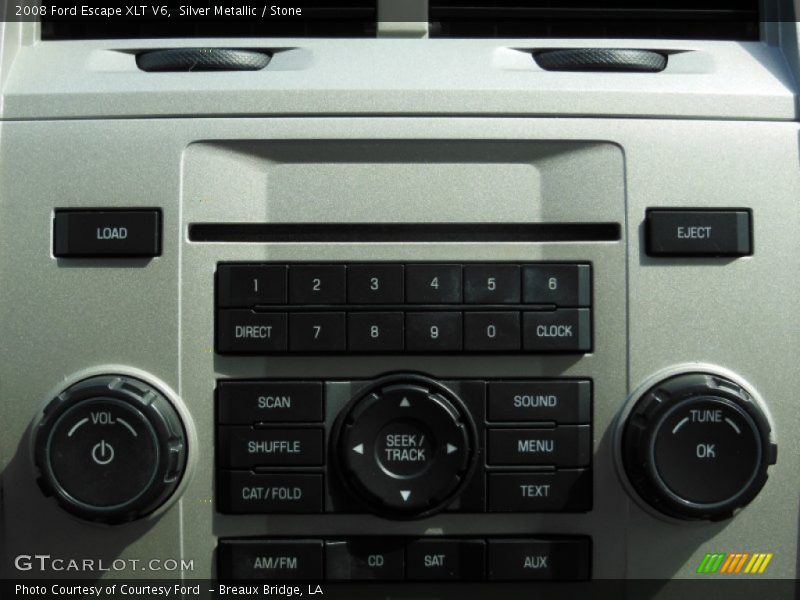 Silver Metallic / Stone 2008 Ford Escape XLT V6