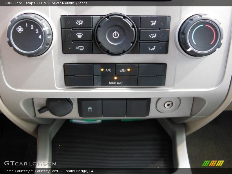 Silver Metallic / Stone 2008 Ford Escape XLT V6