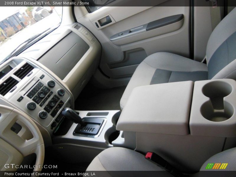 Silver Metallic / Stone 2008 Ford Escape XLT V6