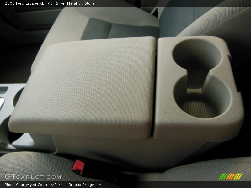 Silver Metallic / Stone 2008 Ford Escape XLT V6
