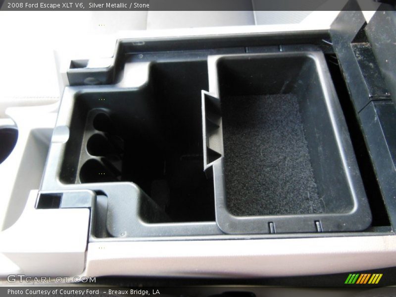 Silver Metallic / Stone 2008 Ford Escape XLT V6