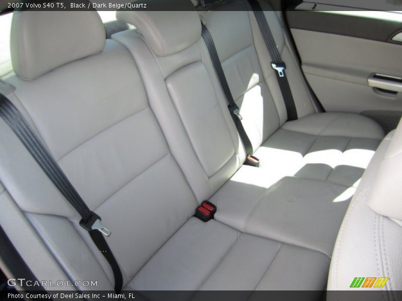 Black / Dark Beige/Quartz 2007 Volvo S40 T5