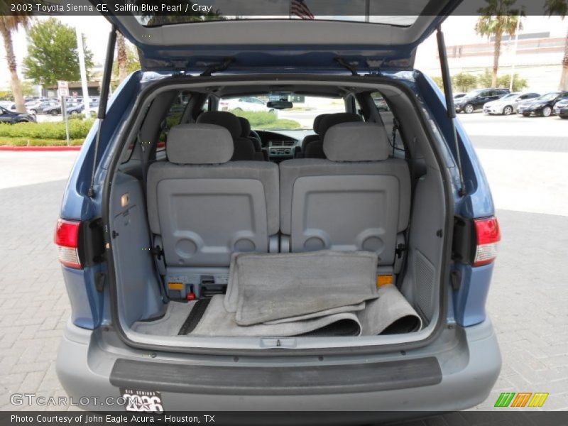  2003 Sienna CE Trunk