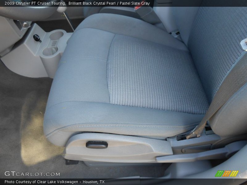 Brilliant Black Crystal Pearl / Pastel Slate Gray 2009 Chrysler PT Cruiser Touring