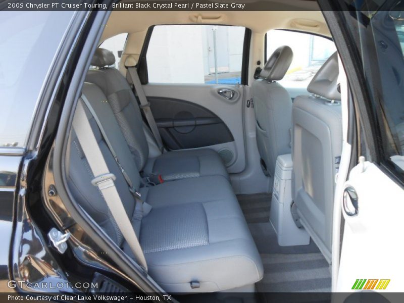 Brilliant Black Crystal Pearl / Pastel Slate Gray 2009 Chrysler PT Cruiser Touring