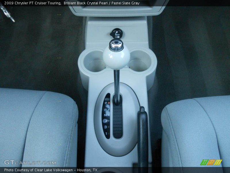 Brilliant Black Crystal Pearl / Pastel Slate Gray 2009 Chrysler PT Cruiser Touring