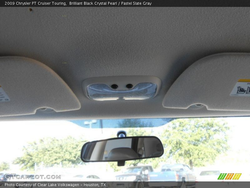 Brilliant Black Crystal Pearl / Pastel Slate Gray 2009 Chrysler PT Cruiser Touring