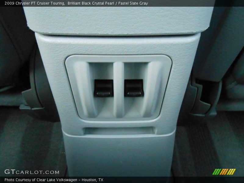 Brilliant Black Crystal Pearl / Pastel Slate Gray 2009 Chrysler PT Cruiser Touring