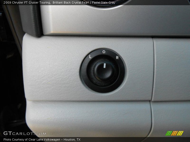 Brilliant Black Crystal Pearl / Pastel Slate Gray 2009 Chrysler PT Cruiser Touring