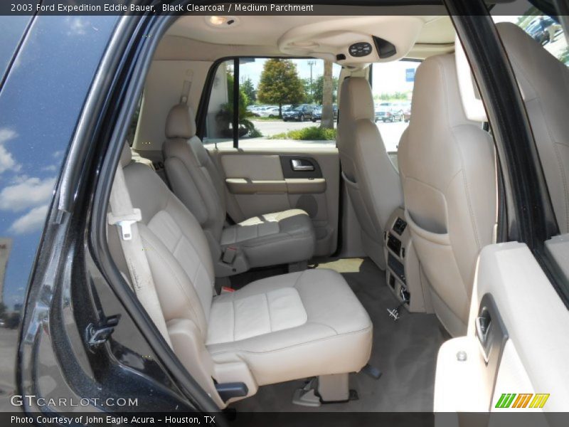 Black Clearcoat / Medium Parchment 2003 Ford Expedition Eddie Bauer