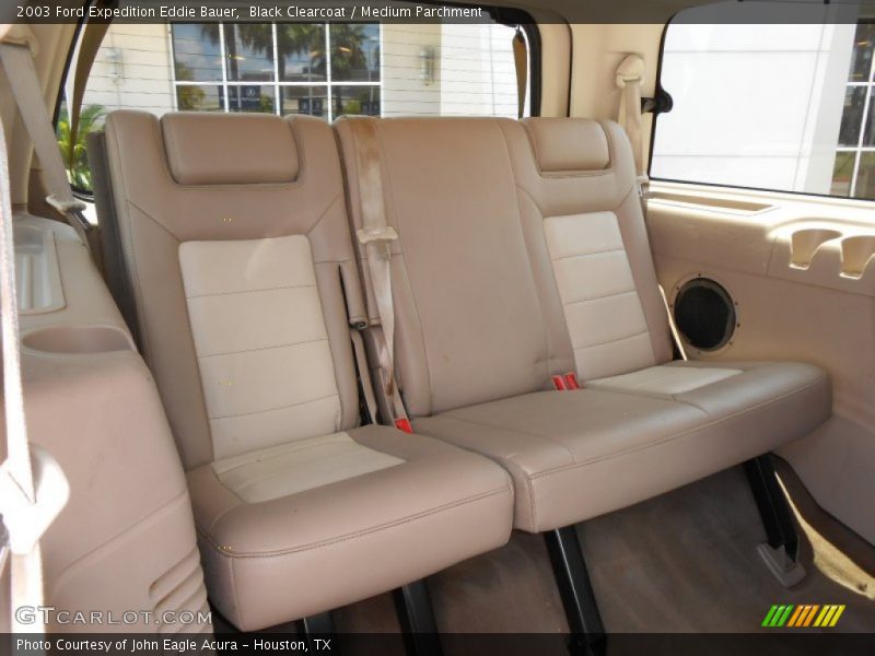 Black Clearcoat / Medium Parchment 2003 Ford Expedition Eddie Bauer