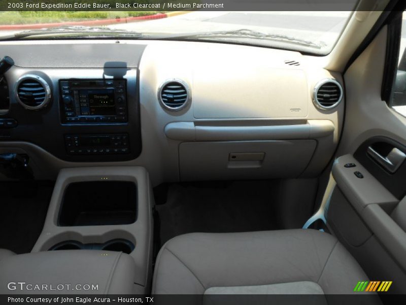 Black Clearcoat / Medium Parchment 2003 Ford Expedition Eddie Bauer