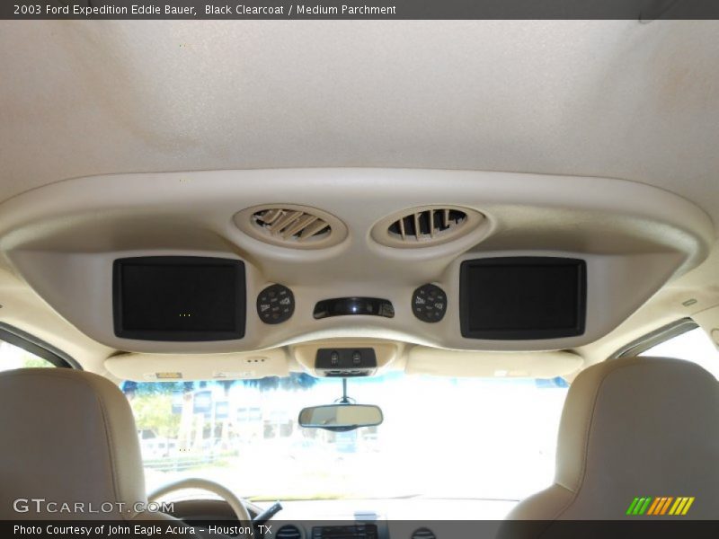 Black Clearcoat / Medium Parchment 2003 Ford Expedition Eddie Bauer