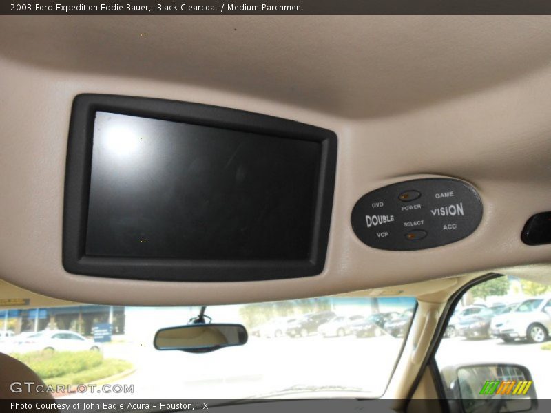 Black Clearcoat / Medium Parchment 2003 Ford Expedition Eddie Bauer