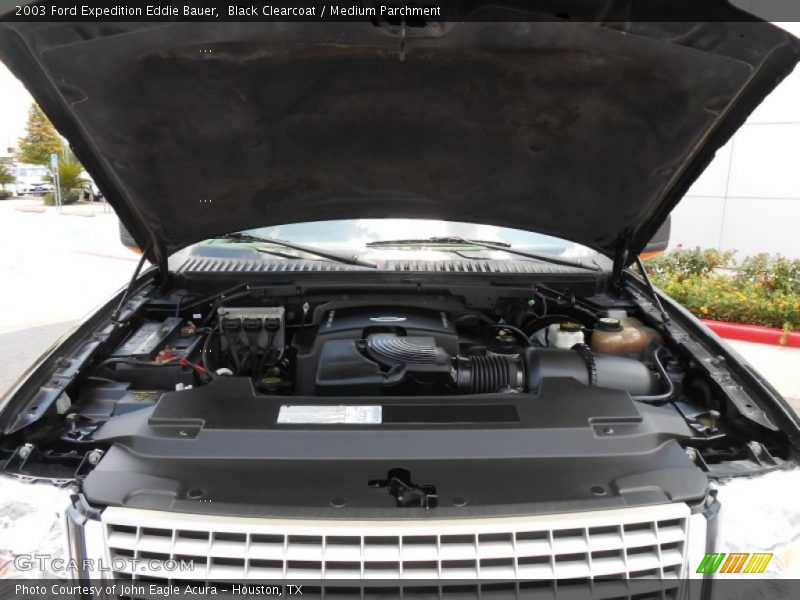 Black Clearcoat / Medium Parchment 2003 Ford Expedition Eddie Bauer
