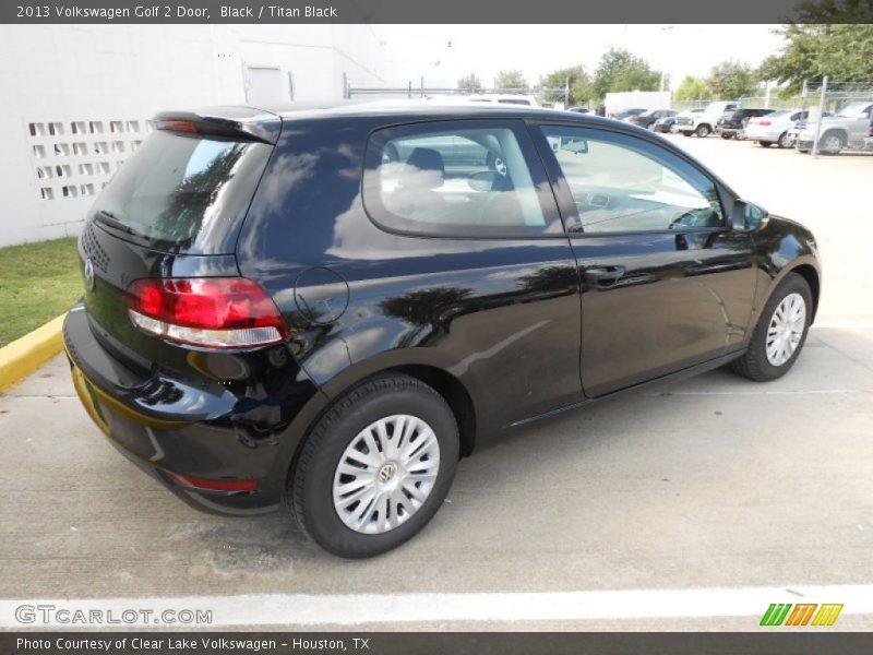 Black / Titan Black 2013 Volkswagen Golf 2 Door