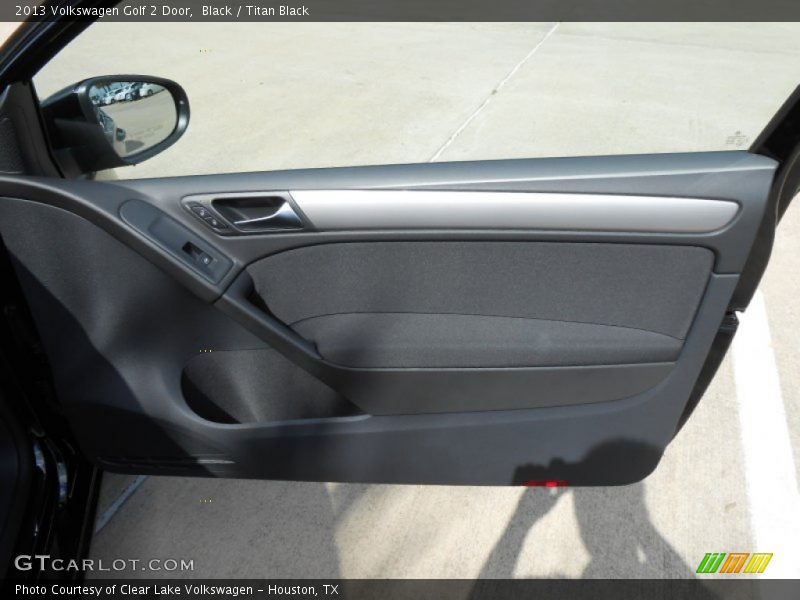 Black / Titan Black 2013 Volkswagen Golf 2 Door
