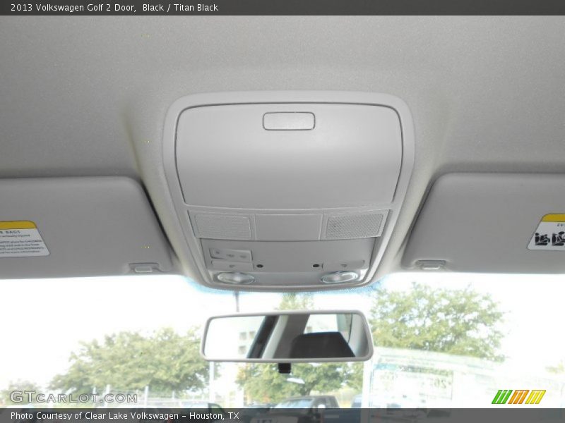 Black / Titan Black 2013 Volkswagen Golf 2 Door