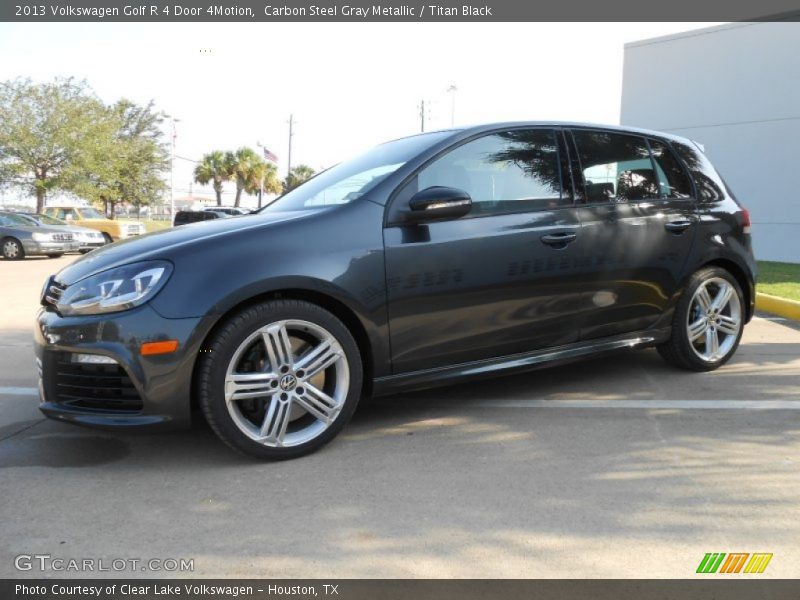 Carbon Steel Gray Metallic / Titan Black 2013 Volkswagen Golf R 4 Door 4Motion