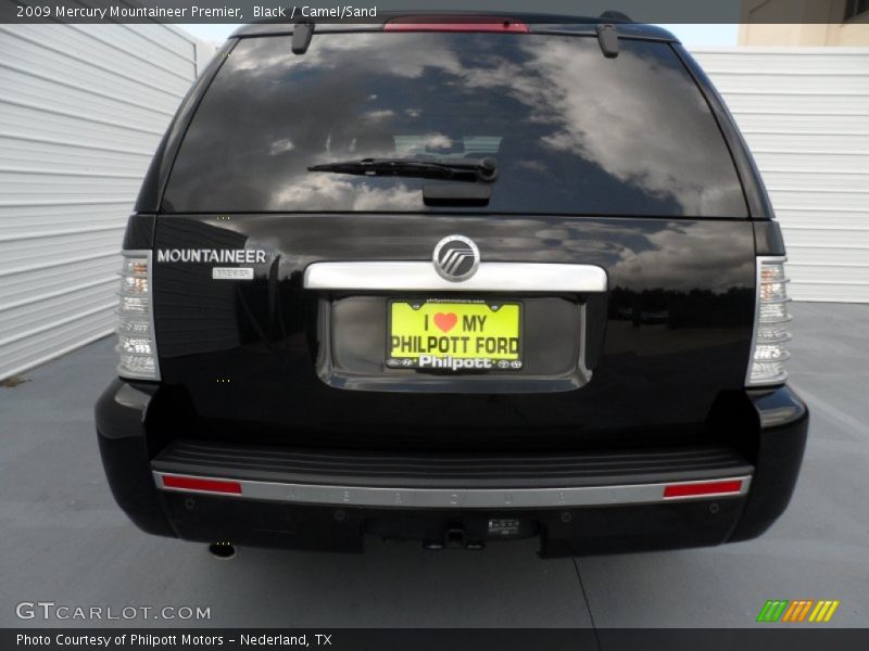 Black / Camel/Sand 2009 Mercury Mountaineer Premier