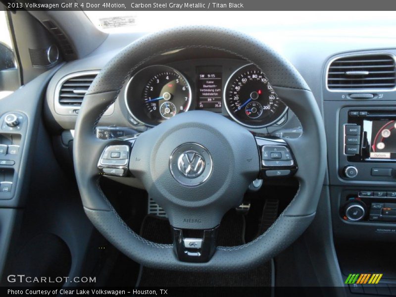  2013 Golf R 4 Door 4Motion Steering Wheel