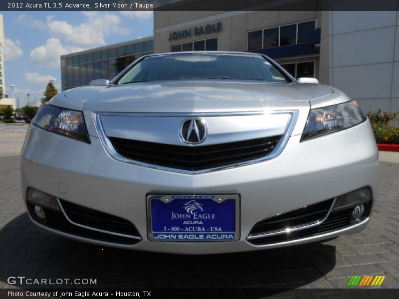 Silver Moon / Taupe 2012 Acura TL 3.5 Advance