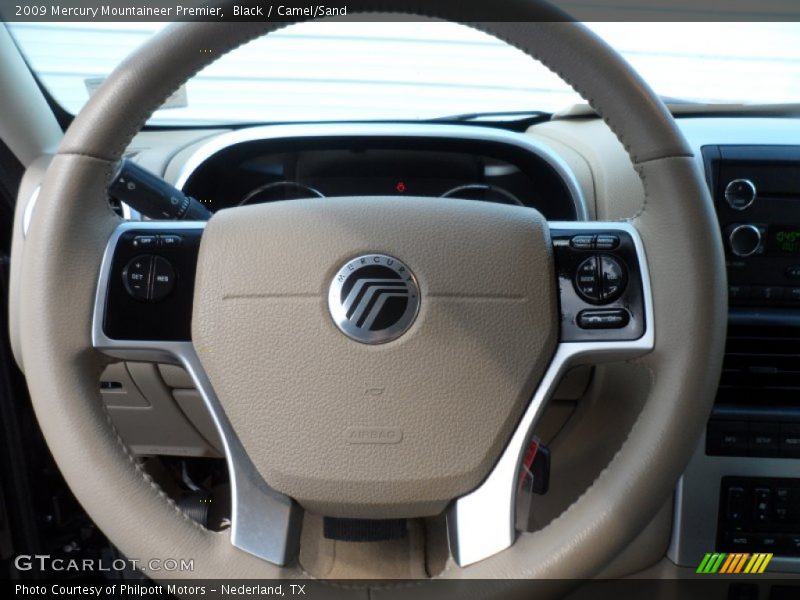 Black / Camel/Sand 2009 Mercury Mountaineer Premier