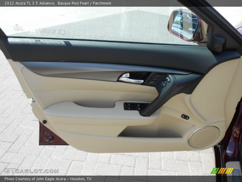 Basque Red Pearl / Parchment 2012 Acura TL 3.5 Advance