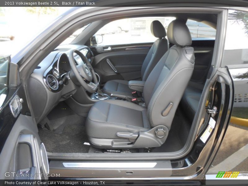 Titan Black Interior - 2013 Beetle 2.5L 