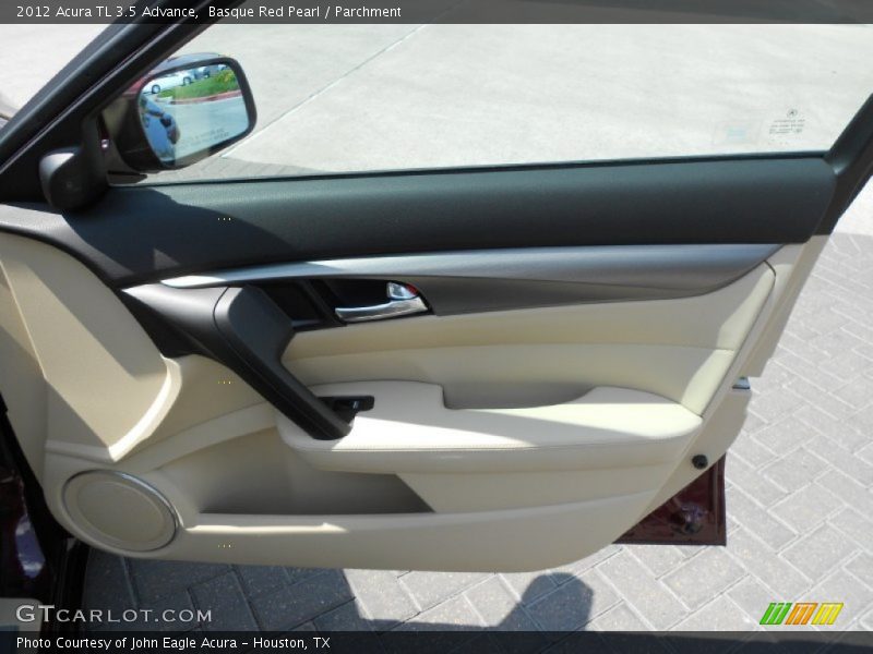 Basque Red Pearl / Parchment 2012 Acura TL 3.5 Advance