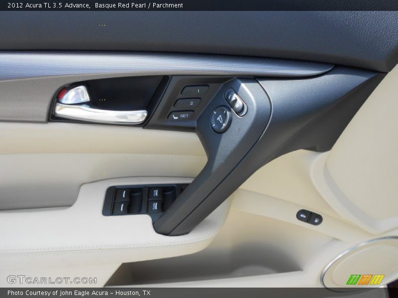 Basque Red Pearl / Parchment 2012 Acura TL 3.5 Advance