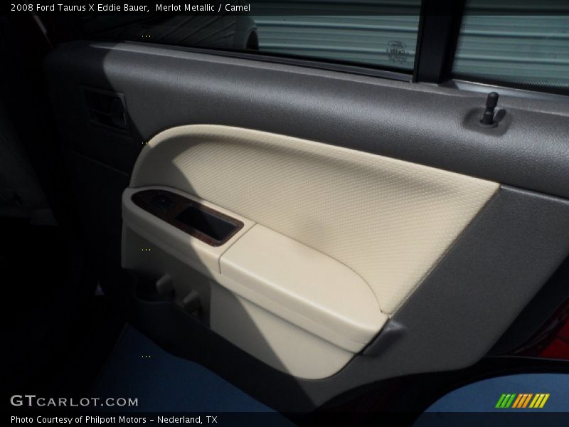 Merlot Metallic / Camel 2008 Ford Taurus X Eddie Bauer