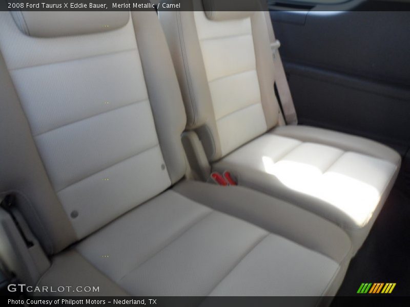 Merlot Metallic / Camel 2008 Ford Taurus X Eddie Bauer