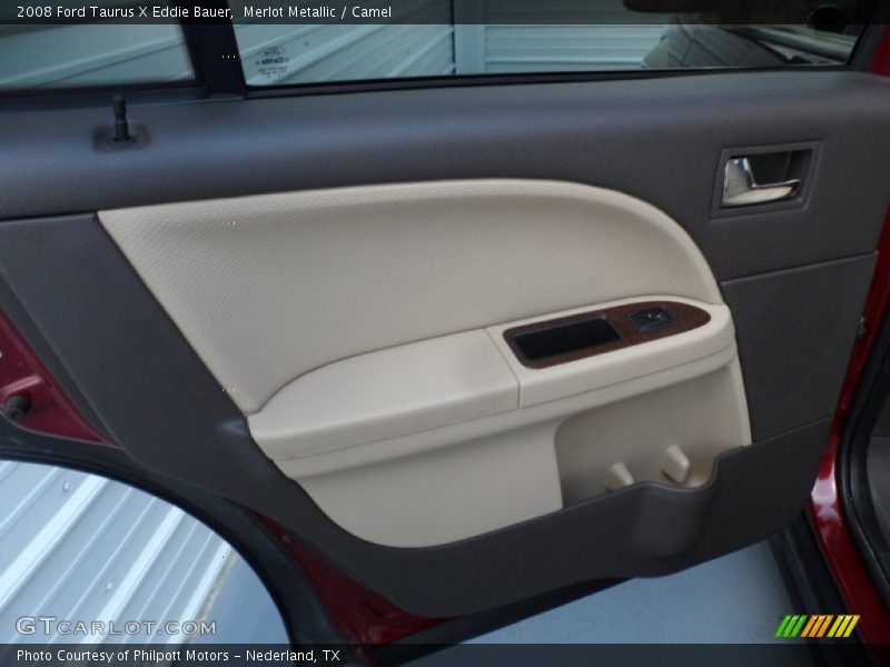 Merlot Metallic / Camel 2008 Ford Taurus X Eddie Bauer
