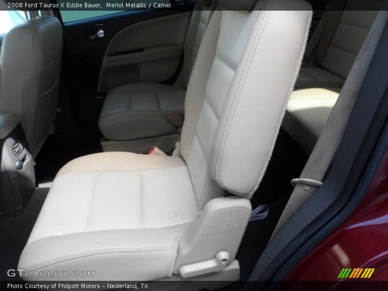 Merlot Metallic / Camel 2008 Ford Taurus X Eddie Bauer