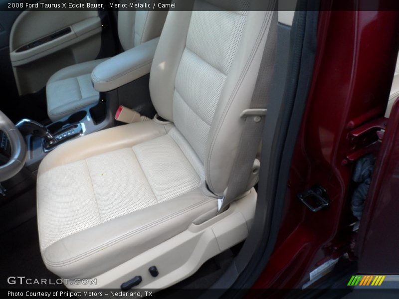 Merlot Metallic / Camel 2008 Ford Taurus X Eddie Bauer