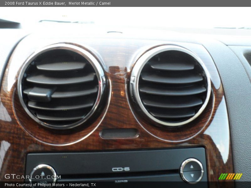 Merlot Metallic / Camel 2008 Ford Taurus X Eddie Bauer