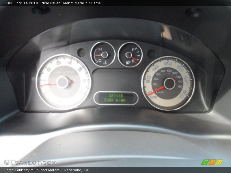  2008 Taurus X Eddie Bauer Eddie Bauer Gauges