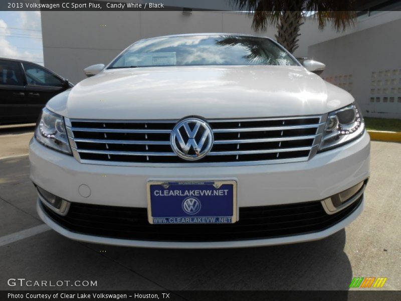 Candy White / Black 2013 Volkswagen CC Sport Plus