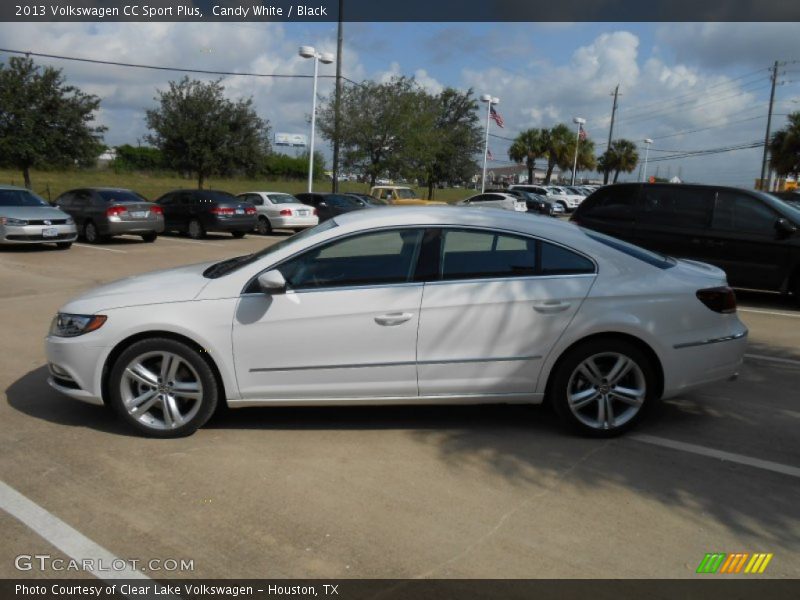 Candy White / Black 2013 Volkswagen CC Sport Plus