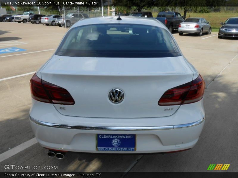 Candy White / Black 2013 Volkswagen CC Sport Plus