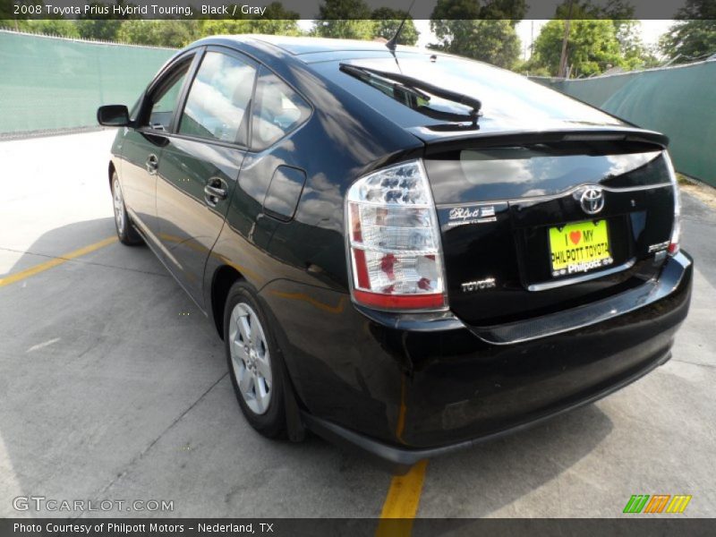 Black / Gray 2008 Toyota Prius Hybrid Touring