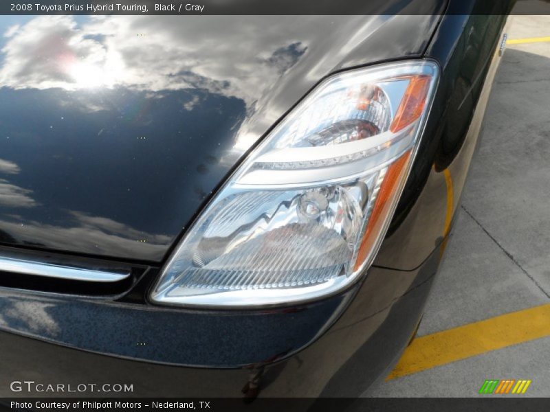 Black / Gray 2008 Toyota Prius Hybrid Touring