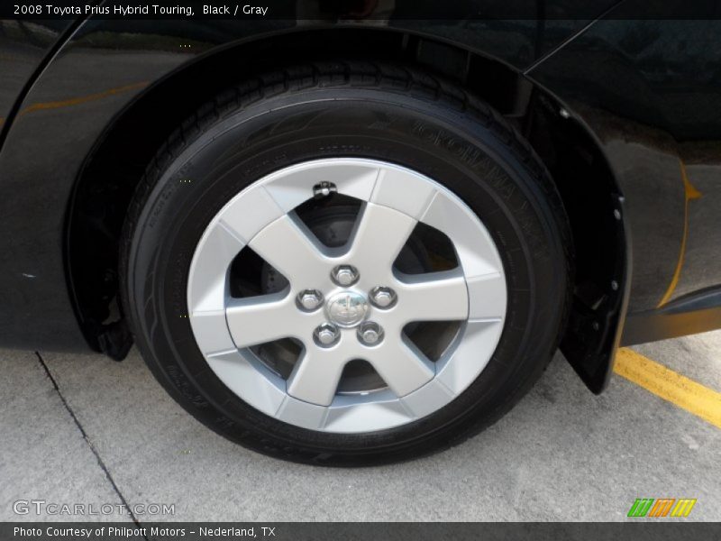 Black / Gray 2008 Toyota Prius Hybrid Touring