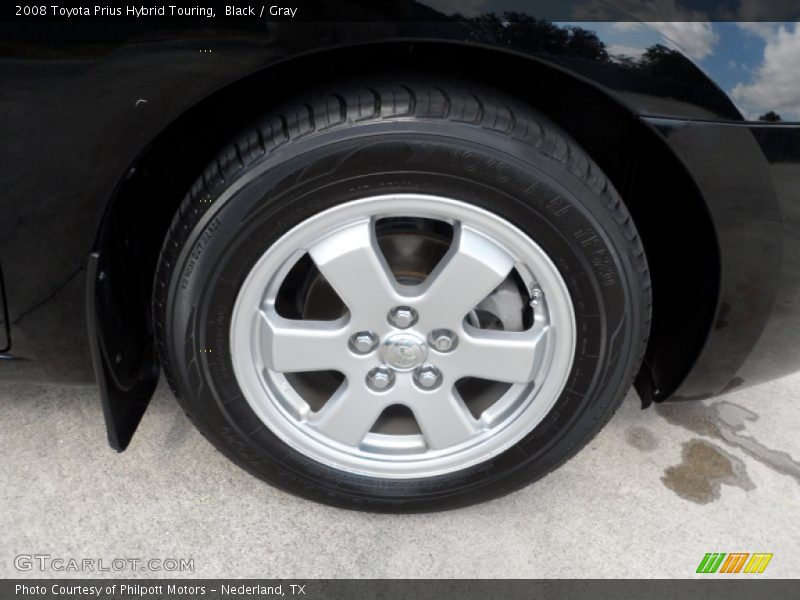 Black / Gray 2008 Toyota Prius Hybrid Touring